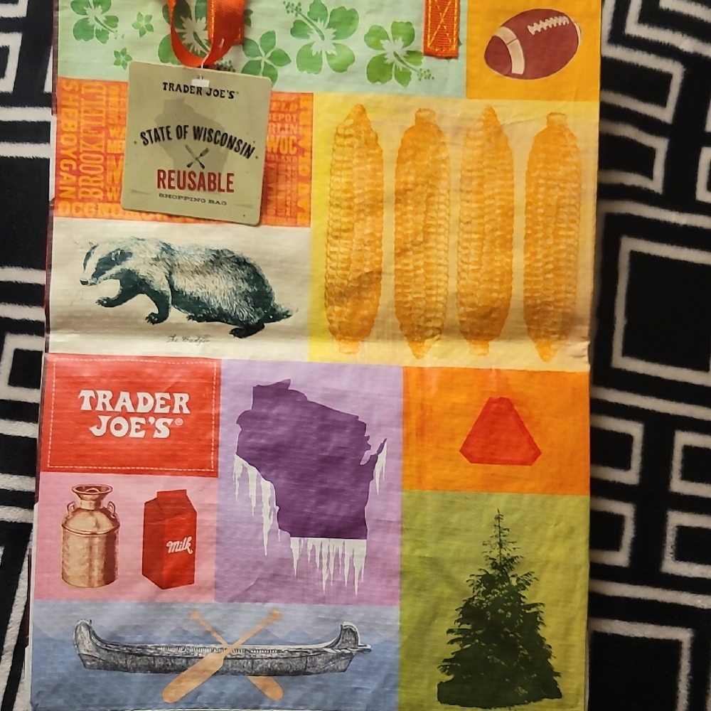Trader Joe's Wisconsin Reusable Bag